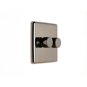 2 Gang 2 Way Enhance Range Wall Mounted Dimmer