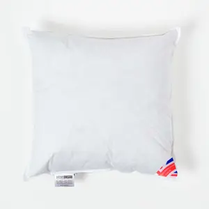 Homescapes Duck Feather Cushion Pads - Luxury Cushion Filler and Inserts 40 x 40 cm (16 x 16")