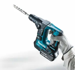 Makita DHR171Z 18V Cordless Brushless SDS Plus Rotary Hammer Drill Bare + 5 Bits