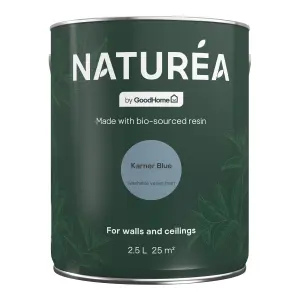 GoodHome Naturéa Karner Blue Velvet matt Wall paint, 2.5L