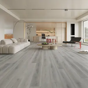 Light Grey Wood Effect Luxury Vinyl Tile, 2.5mm Matte Luxury Vinyl Tile For Commercial & Residential Use,3.67m² Pack of 16