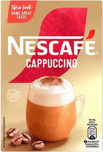 Nescafé Cappuccino - 10 Instant Coffee Sachets