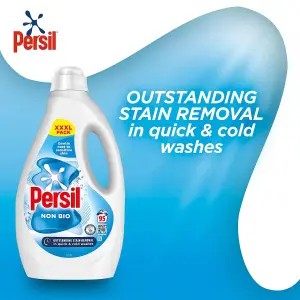 Persil XXXL Washing Liquid Detergent Stain Removal 2.565L, 190 Washes, 2Pk