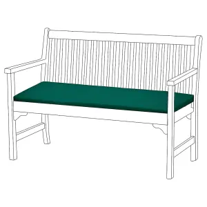 Dark Green Garden Bench Seat Cushion Non Slip Comfortable Patio Bench Cushions Swing Cushions