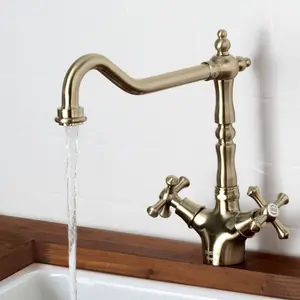 Bristan Colonial Bronze effect Kitchen Mixer Tap