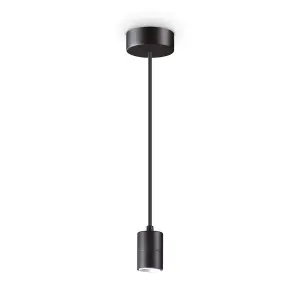 Luminosa Set Up Slim Pendant Ceiling Light Black