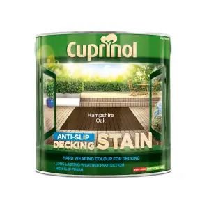 Cuprinol Hampshire oak Matt Decking Wood stain, 2.5L