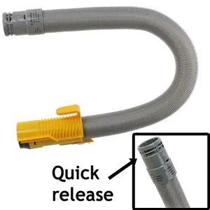 SPARES2GO Stretch Hose Pipe compatible with Dyson DC07 Vacuum Cleaners (4 Metres)