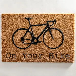 On Your Bike Doormat - Regular 60x40cm