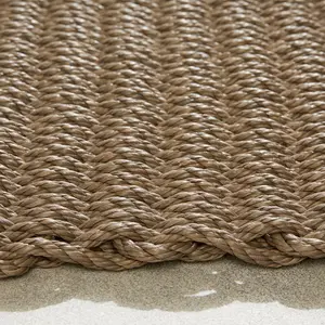 Rope Mat Natural / Rectangle 60 W x 90 L cm