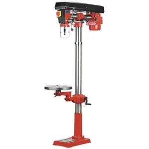 Heavy Duty 5-Speed Radial Floor Pillar Drill with 550W Motor and 1620mm Height