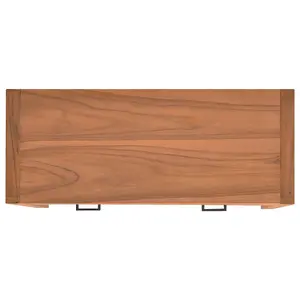 Berkfield TV Cabinet 100x40x45 cm Recycled Teak Wood