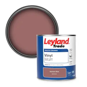 Leyland Trade Vinyl Matt Walls & Ceilings Emulsion Paint Horizon Glow (PPG1052-5) 1L