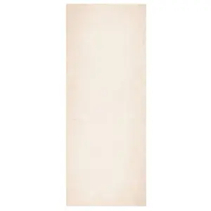 Rug HUARTE Short Pile Soft and Washable Beige 80x200 cm