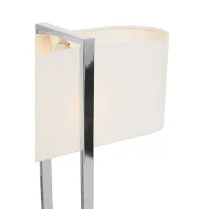 Interiors by Premier Lilian Chrome Finish Table Lamp