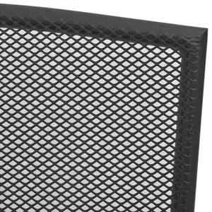 Berkfield Outdoor Chairs 4 pcs Mesh Design Anthracite Steel