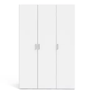 Space Wardrobe with 3 doors White 1750