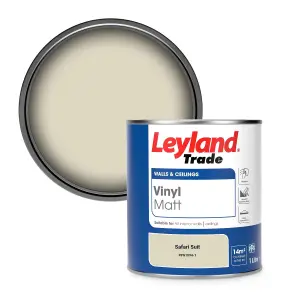 Leyland Trade Vinyl Matt Walls & Ceilings Emulsion Paint Safari Suit (PPG1094-1) 1L