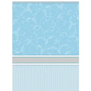 Amscan Communion Blessing Tablecover Blue (One Size)