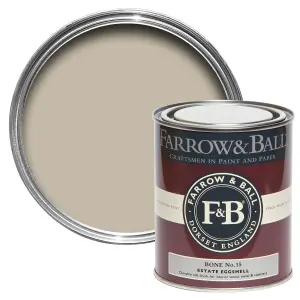 Farrow & Ball Estate Bone Eggshell Metal & wood paint, 750ml