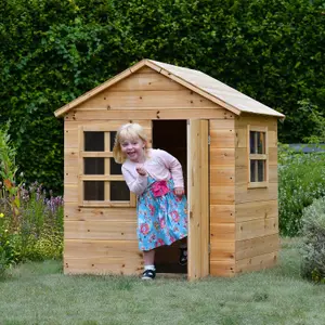 Evermeadow Playhouse - Kid's Wooden Playhouse