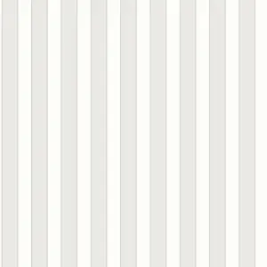 Galerie Simply Silks 4 Ivory, Grey Formal Stripe Embossed Wallpaper