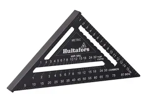 Hultafors Large Metric Rafter Square 30cm