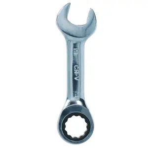 19mm Stubby Ratchet Combination Spanner Metric Wrench 72 Teeth SPN12