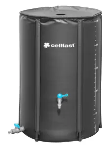 Cellfast Rainwater Tank Garden Watering Collapsible Spare Water Reservoir 250l Capacity