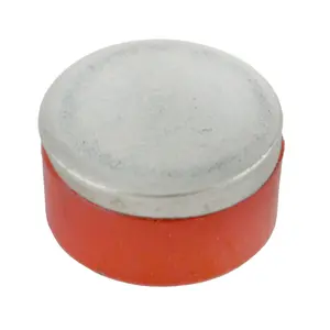 Shallow Pot Magnet Magnetic 19 x 7.5mm Countersunk Ferrite E Magnet 3kg SIL143