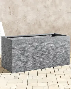 Plant Pot 80 x 37 x 38 cm Grey MYRA