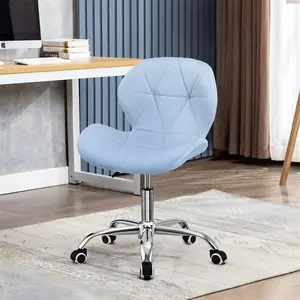 Erltrud Desk Chair Blue / Fabric