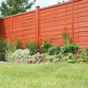 Ronseal Fence life plus Red cedar Matt Exterior Wood paint, 5L Tub