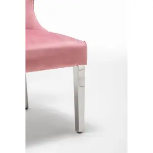 Sewell Upholstered Dining Chair Pink