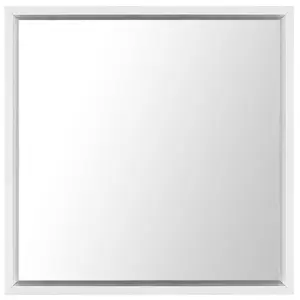 Beliani Scandinavian Wall Mirror BRIGNOLES White