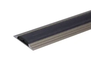 Anodised aluminium anti non slip door floor bar edge trim threshold profile 930mm x 50mm a10 shampagne