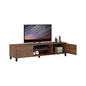 ELV9 Dark Oak TV Cabinet Engineered Wood