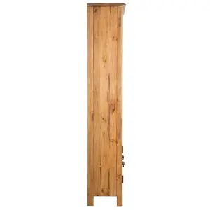 Berkfield Freestanding Bathroom Cabinet Solid Recycled Pinewood