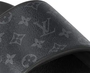 Louis Vuitton® - Waterfront Mules - Monogram Eclipse - Men - Size: 10 - Luxury