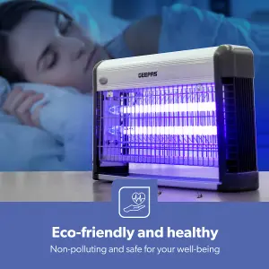 Geepas Fly Bug Insect Killer Powerful Fly Zapper 20W UV Light