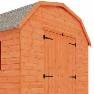 12 x 8 (3.65m x 2.35m) Wooden Tongue and Groove Barn / Garden Shed + 6 Windows (12mm T&G Floor and Roof) (12ft x 8ft) (12x8)