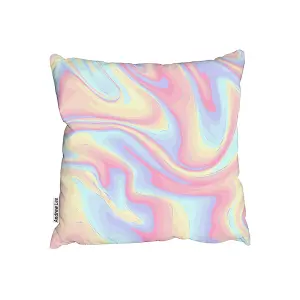 Colorful marble (Cushion) / 45cm x 45cm