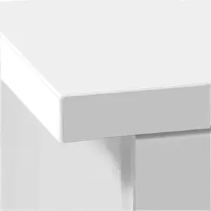 2 Drawer Filing Cabinet White