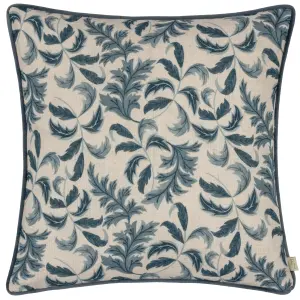 Evans Lichfield Chatsworth Topiary Piped Feather Filled Cushion