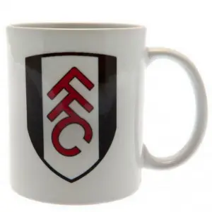 Fulham FC Ceramic Mug White/Black/Red (One Size)