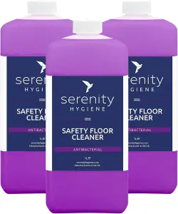 Antibacterial Safety Floor Cleaner Concentrate 1 Litre pack of 3