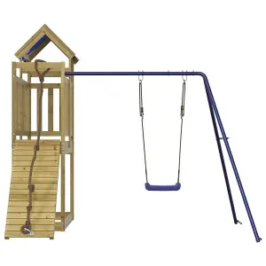 Berkfield Outdoor Playset Impregnated Wood Pine