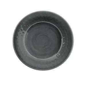 Purely Home Crackle Grey Melamine Side Plates - Set of 8