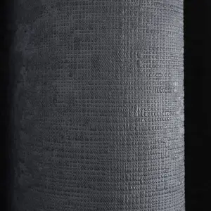 Polyester Room Darkening Grommet / Eyelet Curtain Pair Charcoal Grey / Width 229 x Drop 183 cm