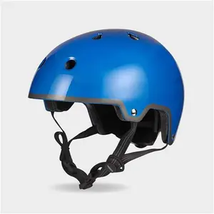 Micro Children's Classic Helmet: Metallic Blue Small 48-54cm Micro Scooters